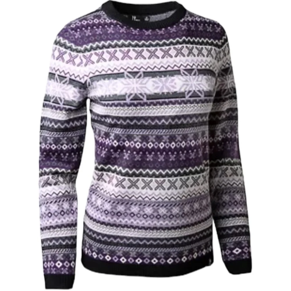 Neve Designs Zoe Crewneck Apres Ski Nordic Sweater S